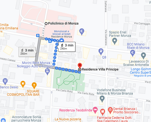 Google Maps Residence Amati